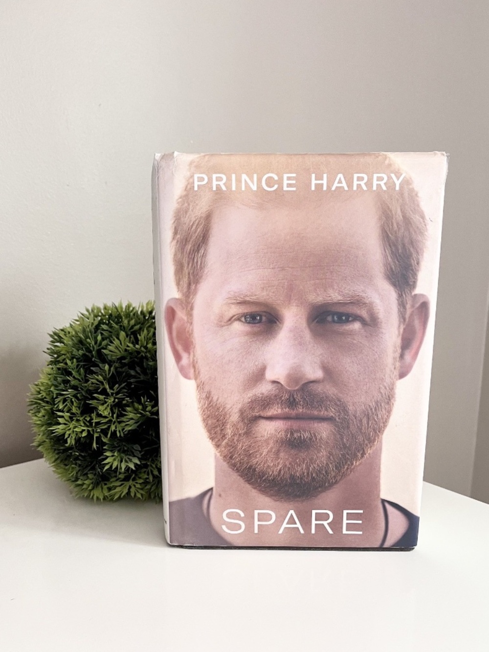 Prince Harry Spare Autobiography Book